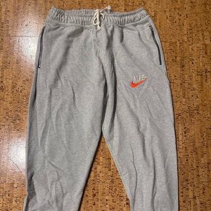 Nike Mens Grey Sweatpants Large
